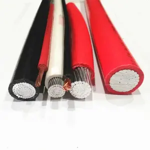 DC Feeder Cables RPVU90 RPVU wire AL/XLPE renewable clean energy cables for solar project PV wire rated 2000V UV res