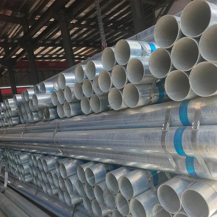 Gi pipe Price 50*3mm 40*3mm 30*3mm Galvanized Round Pipe for Agricultural greenhouses