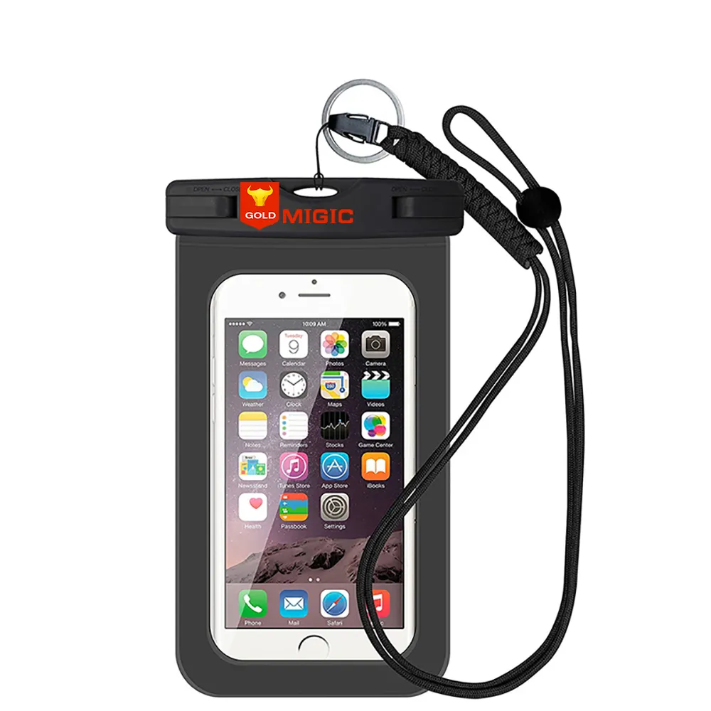 Waterproof phone bag for swimming