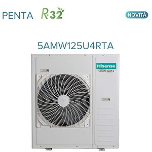 Climatizzatore Condizionatore Hisense Penta Split Inverter Serie NOUVEAU CONFORT 9 + 9 + 9 + 9 + 12 avec 5AMW125U4RTA R-32 Wi-Fi en option 900 - Product Image 2