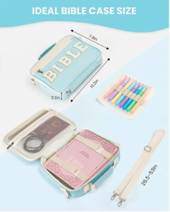 Échantillon gratuit Source Factory Sac à main messager biblique pour femmes avec fermeture éclair et compartiments - Product Image 2