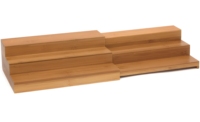 Étagère à épices extensible à 3 niveaux, moderne, écologique, personnalisable en usine, pour le rangement et l'organisation de la cuisine