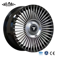 Jantes de voiture de luxe à rayons multiples 20 21 22 23 24 pouces 5x120 en alliage forgé pour Land Rover Range Rover Sport L322