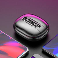 TSSD M56 Nouveaux écouteurs TWS double pour deux personnes, avec affichage LED, pour le gaming, Bluetooth 3.4 en 1, véritablement sans fil, avec batterie externe