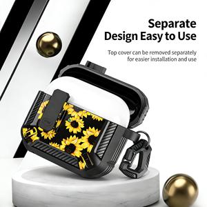 Étuis pour écouteurs antichoc avec impression camouflage pour Airpods Pro 2, housse pour écouteurs pour <span class=keywords><strong>AirPod</strong></span> 3 - Product Image 4