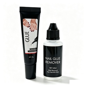 Removedor de Pegamento Semisólido para Uñas con Boquilla Puntiaguda, Kit Portátil para Uñas de Gel, Secado Rápido, Sin Necesidad de Lámpara UV - Product Image 1