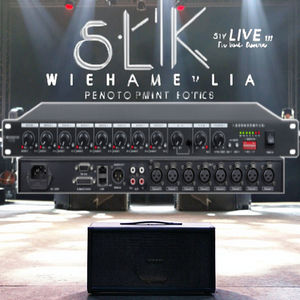 Mélangeur intelligent professionnel à huit canaux avec circuit d'amplification audio haute fidélité, produisant un son lisse et clair - Product Image 4