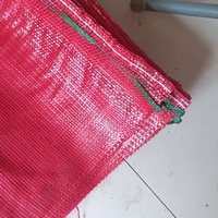 Sacs en maille de polypropylène réutilisables de 1/2 buche (25 lb) 18"x30" avec cordon de serrage pour légumes racineux, agrumes et bois de chauffage