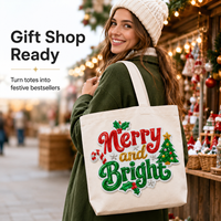 Patch brodé de sequins personnalisé « Joyeux Noël » pour sweats à capuche, vestes et sacs fourre-tout – Vente en gros