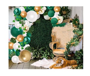 Guirlande de ballons de la jungle avec décoration sur le thème de la forêt de feuilles de palmier baby shower anniversaire bébé fête de bienvenue - Product Image 3