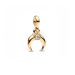 Colgante de Plata de Ley 925 para Niños, Serie ME, con Diseño de Ojo Mágico, Trébol de Cuatro Hojas y Corazón, Accesorios de Joyería, Venta al por Mayor de Fábrica - Product Image 3