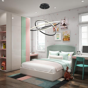 Lámpara colgante de círculo de 3 anillos moderna nórdica, lámpara LED redonda de lujo para comedor y sala de estar para oficina en casa - Product Image 4