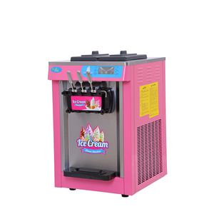 เครื่องทำไอศกรีมแบบตั้งโต๊ะระบบอัตโนมัติเครื่องทำไอศกรีมแบบนุ่ม - Product Image 2