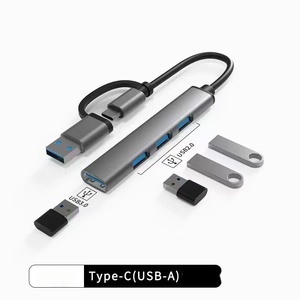Hub USB en gros Type-C/USB vers USB 3.0 pour téléphones mobiles et ordinateurs, connecte souris, clavier et lecteur de cartes - Product Image 2