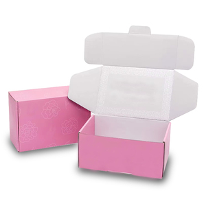 Cajas de envío de correo de entrega ecológica impresas con logotipo personalizado caja de papel de envío de correo corrugado - Product Image 1