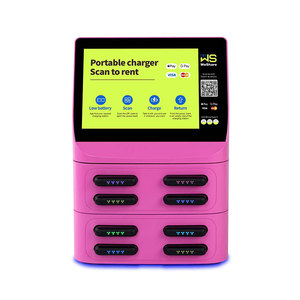 พาวเวอร์แบงค์เช่าแบบพกพา หน้าจอ 10.1 นิ้ว ความจุแบตเตอรี่ 7200mAh กำลังไฟ 60W ชาร์จเร็ว สำหรับโฆษณา  8 ช่องเสียบ - Product Image 2