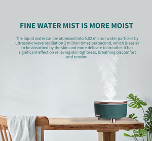 Diffuseur d'huiles essentielles électrique USB, humidificateur ultrasonique à brume fraîche, purificateur d'air, humidistat, 6 couleurs changeantes, LED colorées - Product Image 4