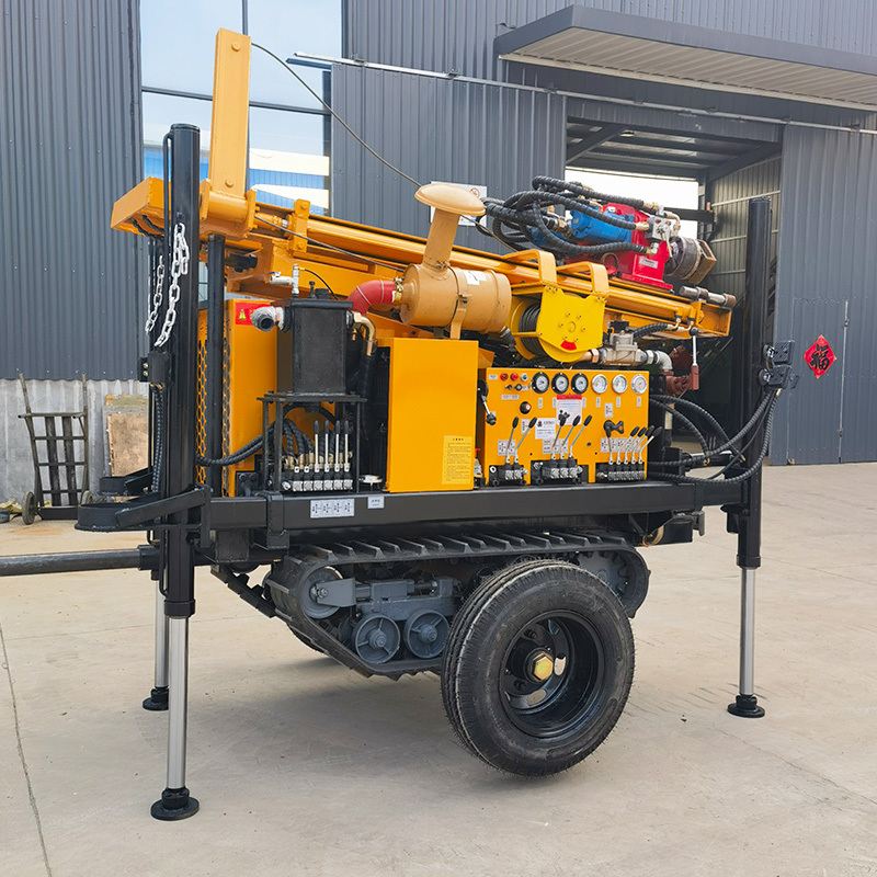 Diesel Powered Three Wheeled Mounted Pneumatic