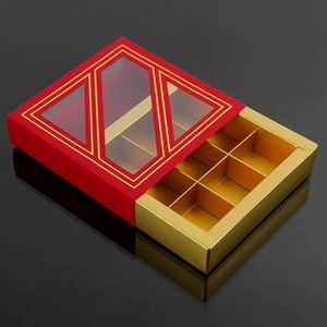 Logos personnalisés pour boîtes à chocolat, carton écologique, boîtes cadeaux romantiques pour bonbons de mariage - Product Image 1