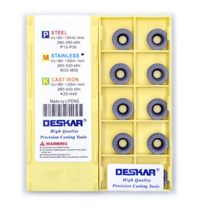 DESKAR RPMT1204MOE-JS LF6018 مخرطة تحول أداة كربيد إدراج طحن مقحمة تقطيع مخرطة تحول أداة - Product Image 2