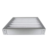 Filtre primaire en aluminium jetable G4 pour système de préfiltration HVAC industriel et système de ventilation de laboratoire