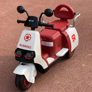 Coche de juguete con pedal eléctrico de 3 ruedas para niños, juguete de plástico con pilas y ruedas pequeñas para niños de 3 a 8 años, venta al por mayor - Product Image 1