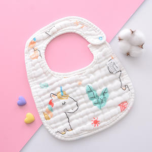 100% Organic Cotton Triangle Absorbent <strong>Baby</strong> <strong>Bibs</strong> Quick Dry <strong>Baby</strong> Bandana Organic Muslin <strong>Baby</strong> <strong>Bibs</strong> - Product Image 5