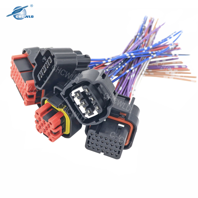 Custom Automotive Cable Assemblies Auto Electrical Wire Harness Cable Assembly