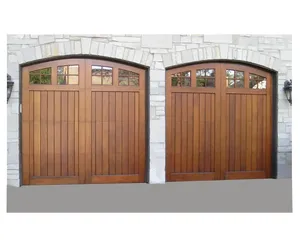 Portes de <span class=keywords><strong>garage</strong></span> en <span class=keywords><strong>bois</strong></span> massif en chêne moderne, portes de <span class=keywords><strong>garage</strong></span> doubles en <span class=keywords><strong>bois</strong></span>, portes automatiques électriques personnalisées LongTai - Product Image 5