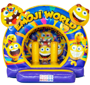 Château gonflable Smile - Château gonflable coloré de qualité commerciale pour les locations de fêtes et les événements pour enfants - Product Image 1