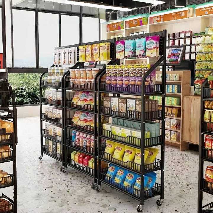 Commercial Snack Display Rack Store Use Shelves| Alibaba.com