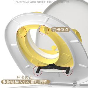 WOWPP ที่นั่งกระโถนเด็ก วัสดุ PP ดีไซน์การ์ตูน อุปกรณ์ช่วยฝึกการขับถ่ายสำหรับเด็ก - Product Image 3