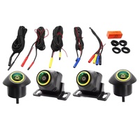 Caméra de recul panoramique AHD 1080P 360° avec capteur de recul, étanche IP68, vision nocturne pour VW/A8 et Land Cruiser