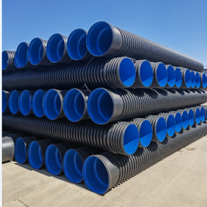 Tubería <span class=keywords><strong>de</strong></span> Drenaje Enterrada <span class=keywords><strong>de</strong></span> Polietileno (PE) HDPE <span class=keywords><strong>de</strong></span> Doble Pared Corrugada <span class=keywords><strong>de</strong></span> 50 Pulgadas con Anillo <span class=keywords><strong>de</strong></span> Goma <span class=keywords><strong>para</strong></span> Ingeniería <span class=keywords><strong>de</strong></span> Drenaje - Product Image 2