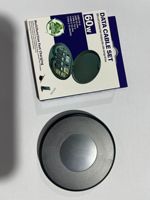 Kit de Cable de Carga USB 6 en 1, Estuche de Almacenamiento Redondo Portátil, Adaptador OTG de Viaje Tipo C Micro USB con Pin y Ranura para Tarjeta SIM