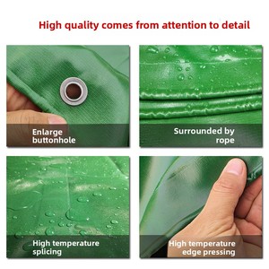 Bâche imperméable en PVC épaissie, toile <span class=keywords><strong>de</strong></span> protection contre la pluie, tissu anti-âge - Product Image 2