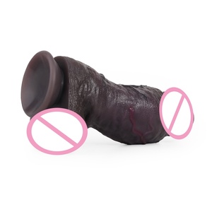 Vente en gros : Godemiché réaliste avec ventouse, Plug anal, Godemiché pénien, Jouets sexuels pour adultes lesbiennes, Godemichés géants pour femmes 18+ - Product Image 5