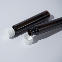Flacon en plastique pour médicaments liquides oraux en PET PP de qualité alimentaire avec couvercle inviolable