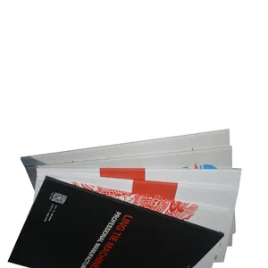 Serviço de impressão de panfletos A4 A5 de alta qualidade, cartazes personalizados, tamanho A6, manual/diário/revista/catálogo/brochura/folheto/impressão de folhetos