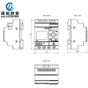 PLC mô-đun logic 100% Thương hiệu Mới ban đầu 6ed1052-1hb08-0ba1 PLC lập trình điều khiển cho tự động hóa công nghiệp trong kho - Product Image 3