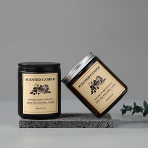 ชุดของขวัญเทียนหอมระเหยขี้ผึ้งถั่วเหลืองทำมือสร้างสรรค์บรรยากาศโรแมนติกเทียนหอมในกล่องของขวัญวันหยุด - Product Image 3