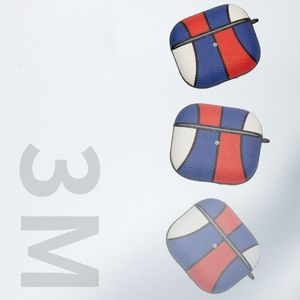 Étui en cuir PU tendance pour Airpod Pro2, style de luxe, housse pour Airpod4 Gen3, étui pour écouteurs de <span class=keywords><strong>marque</strong></span> - Product Image 4