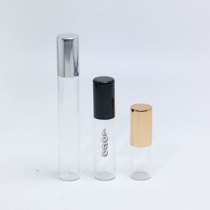 3ml 5ml 8ml Glass Roll on Bottle Essential Oil Eco-friendly Refillable Eye Serum <b>Perfume</b> <b>Roller</b> for Screen Printed Bottle - Product Image 1