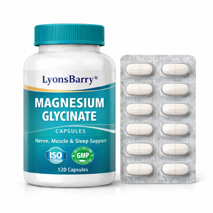 Capsules de glycinate de magnésium, magnésium hautement biodisponible, doux pour l'estomac, magnésium non laxatif, complément de magnésium - Product Image 2