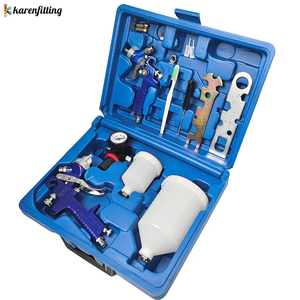 Juego de Pistolas de Pulverización Automáticas por Gravedad de 0.8mm y 1.4mm para Pintura en Aerosol - Product Image 2