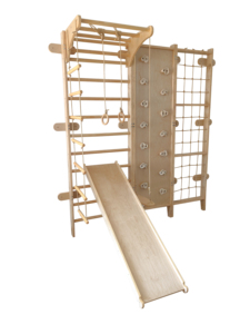 Structure d'escalade intérieure, rack de fitness et ensemble d'aventure avec planches en <span class=keywords><strong>bois</strong></span> pour la maison - Product Image 4
