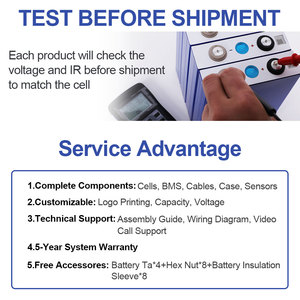 Promo Baterai Lithium <span class=keywords><strong>3</strong></span>.2V 105Ah LiFePO4 Grade A untuk Solar RV EV UPS Siap Kirim - Product Image 4