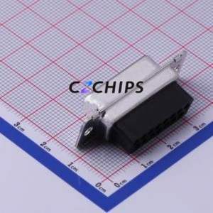 205205-2 D-Sub/VGA <b>Connector</b> <b>Connector</b> ( Gender: Female )( Total Number of PINs: 15P )( Mounting Type: Panel Mount ) - Product Image 1