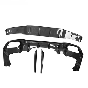 Pare-chocs de voiture adapté à <span class=keywords><strong>Mercedes</strong></span>-Benz W118 CLA35 <span class=keywords><strong>AMG</strong></span>/CLA45S Modifié en fibre de carbone sèche Becquet arrière Spoiler arrière Petit kit carrosserie - Product Image 4
