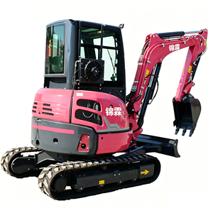Miniexcavadora de 3.5 Toneladas con Giro Cero de Cola, Cabina Cerrada, Motor Kubota, EPA Tier 4, Pequeña Excavadora de Orugas para Granjas en EE. UU. - Product Image 3
